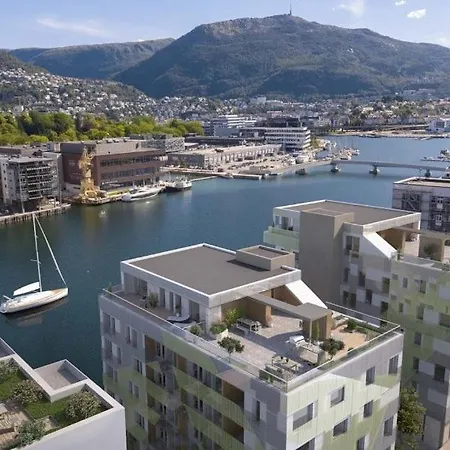 Urban Retreat, Traditional Wooden House In Bergen Exterior photo